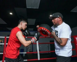 TITLE Boxing Combination Punch Shield -Top Boxing Store cbps rd bk 1