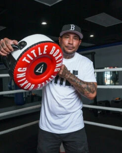 TITLE Boxing Combination Punch Shield -Top Boxing Store cbps rd bk 5
