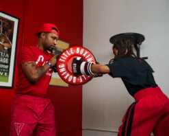 TITLE Boxing Combination Punch Shield -Top Boxing Store cbps rd wh 1