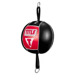 TITLE Classic Double End Bag 3.0 -Top Boxing Store cdebx3 bk rd 2 1