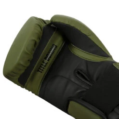 TITLE Boxing Combat Bag Gloves -Top Boxing Store combg gn bk 05