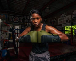 TITLE Boxing Combat Bag Gloves -Top Boxing Store combg gn bk 1 2