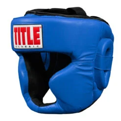 TITLE Classic Full Coverage Training Headgear 2.0 -Top Boxing Store cphgf2 bl bk 1 1