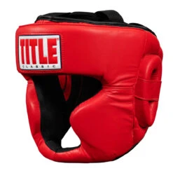 TITLE Classic Full Coverage Training Headgear 2.0 -Top Boxing Store cphgf2 rd bk 1 1