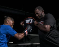 TITLE Classic Round Punch Shield V2 -Top Boxing Store cpsh2 rdbk