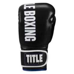 TITLE Boxing Gel Soft Strike Bag Gloves -Top Boxing Store cssgbg1 bk bl 03