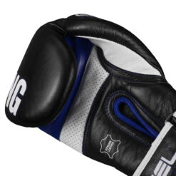 TITLE Boxing Gel Soft Strike Bag Gloves -Top Boxing Store cssgbg1 bk bl 05