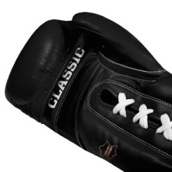 TITLE Classic Leather Lace Training Gloves 2.0 -Top Boxing Store ctsgl2 bk 05