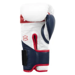 Fighting Dual Strap Training Gloves 2.0 -Top Boxing Store fdstg2 wh rd bl 04