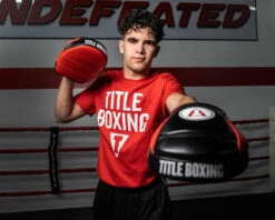 TITLE Boxing Fighting Fresh Leather Punch Mitts -Top Boxing Store ffpm
