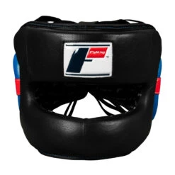 Fighting Leather No Contact Headgear -Top Boxing Store ffshg2 bk 2