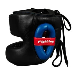 Fighting Leather No Contact Headgear -Top Boxing Store ffshg2 bk 3