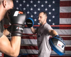 Fighting Freedom Leather Focus Mitts -Top Boxing Store flfm2 bk