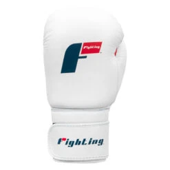 Fighting Leather Training Gloves -Top Boxing Store fltg2 wh 03