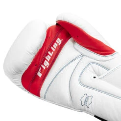 Fighting Leather Training Gloves -Top Boxing Store fltg2 wh 05
