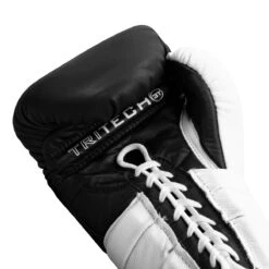 Fighting Tri-Tech Tenacious Lace Training Gloves -Top Boxing Store fs3ttgl bk wh 005