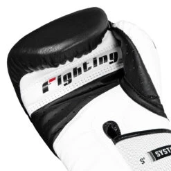 Fighting S2 GEL Power Bag Gloves -Top Boxing Store fspgbg bk wh 0005