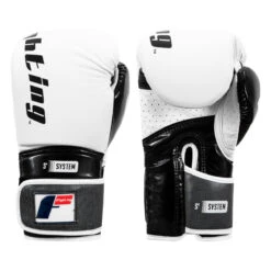 Fighting S2 GEL Power Bag Gloves -Top Boxing Store fspgbg wh bk 001