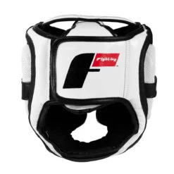 Fighting S2 GEL Power Full Training Headgear -Top Boxing Store fspghgf bk wh 4 2