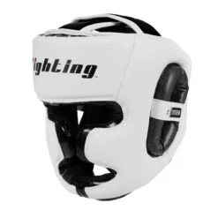 Fighting S2 GEL Power Full Training Headgear -Top Boxing Store fspghgf wh bk 1 1