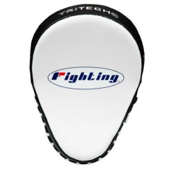 Fighting Tri-Tech Curved Mitts -Top Boxing Store fsppm wh bk 2 2