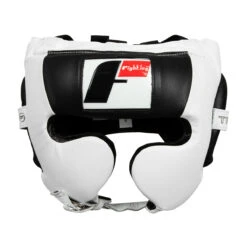 Fighting Tri-Tech Training Headgear -Top Boxing Store fspthg wh bk 2