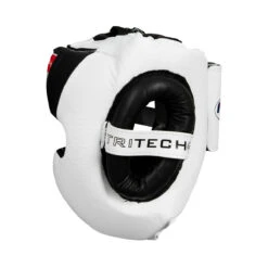 Fighting Tri-Tech Training Headgear -Top Boxing Store fspthg wh bk 3