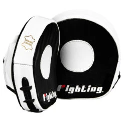Fighting Tri-Tech Micro Mitts 9 Fighting Tri-Tech Micro Mitts -Top Boxing Store fstmm bk wh 3