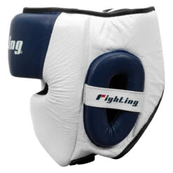 Fighting Force Leather Training Headgear -Top Boxing Store ftghgt wh bl bk 3 1