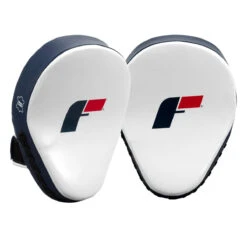 Fighting Force Leather Punch Mitts -Top Boxing Store ftgpm wh bl bk 2