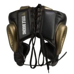 Golden Boy Training Headgear -Top Boxing Store gbthg1 bk gd 03