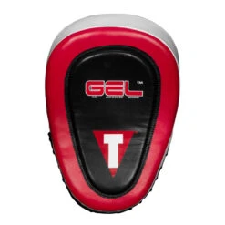 TITLE Boxing Gel Blockade Punch Mitts -Top Boxing Store gcpmc2 bk rd 2 1