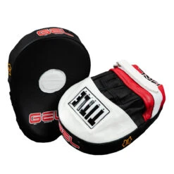 TITLE Boxing Gel World Contoured Punch Mitts -Top Boxing Store gcpmc 3 1 2