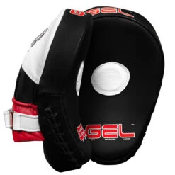 TITLE Boxing Gel World Contoured Punch Mitts -Top Boxing Store gcpmc 4 1 2