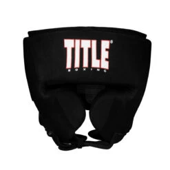 TITLE Boxing Gel Washable Training Headgear -Top Boxing Store gfwhg bk 2 2
