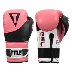 TITLE Boxing Gel Suspense Training Gloves 30 TITLE Boxing Gel Suspense Training Gloves -Top Boxing Store gstge pk bk 01