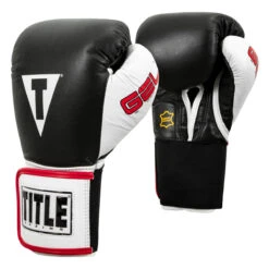 TITLE Boxing Gel World Elastic Training Gloves -Top Boxing Store gtwge bk 02