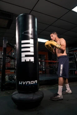 TITLE Boxing Hydro-Flex H2O Bounce Back Freestanding Heavy Bag -Top Boxing Store hbbfshb