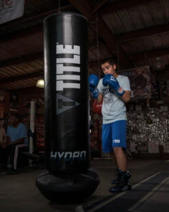 TITLE Boxing Hydro-Flex H2O Bounce Back Freestanding Heavy Bag -Top Boxing Store hbbfshb 2