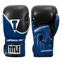 TITLE Boxing Infused Foam Interrogate Training Gloves 2.0 -Top Boxing Store ifaitg2 bl bk 01 1
