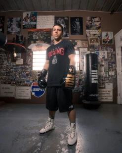 TITLE Boxing Inferno Intensity Lace Training Gloves -Top Boxing Store itgli ace bk gd 3 2