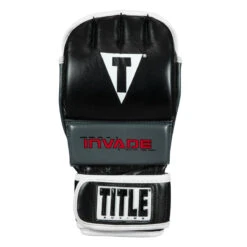 TITLE Boxing Invade Wrist Wrap Heavy Bag Gloves 2.0 -Top Boxing Store iwhbg2 bk wh 3 1