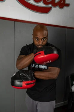 TITLE Boxing "Double-Stuff" Jumbo Punch Mitts -Top Boxing Store jmpbm 2