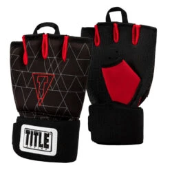 TITLE Boxing Defender Sublimated Glove Wraps -Top Boxing Store ksgw bk rd 2 1