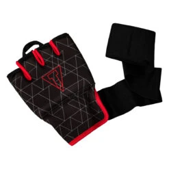 TITLE Boxing Defender Sublimated Glove Wraps -Top Boxing Store ksgw bk rd 5 1