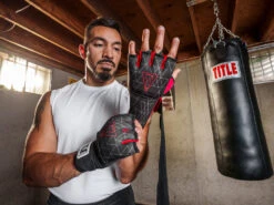 TITLE Boxing Defender Sublimated Glove Wraps -Top Boxing Store ksgw bk rd 1 1