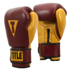 TITLE Boxing Supreme Leather Bag Gloves -Top Boxing Store lehbg mr 002