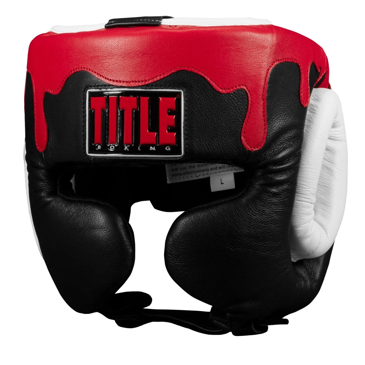 TITLE Boxing Gel Lava Leather Series Headgear 1 TITLE Boxing Gel Lava Leather Series Headgear