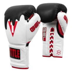 TITLE Boxing Gel Lava Leather Series Sparring Gloves -Top Boxing Store mlvlsg wh rd bk 02