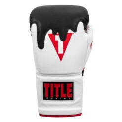 TITLE Boxing Gel Lava Leather Series Sparring Gloves -Top Boxing Store mlvlsg wh rd bk 03